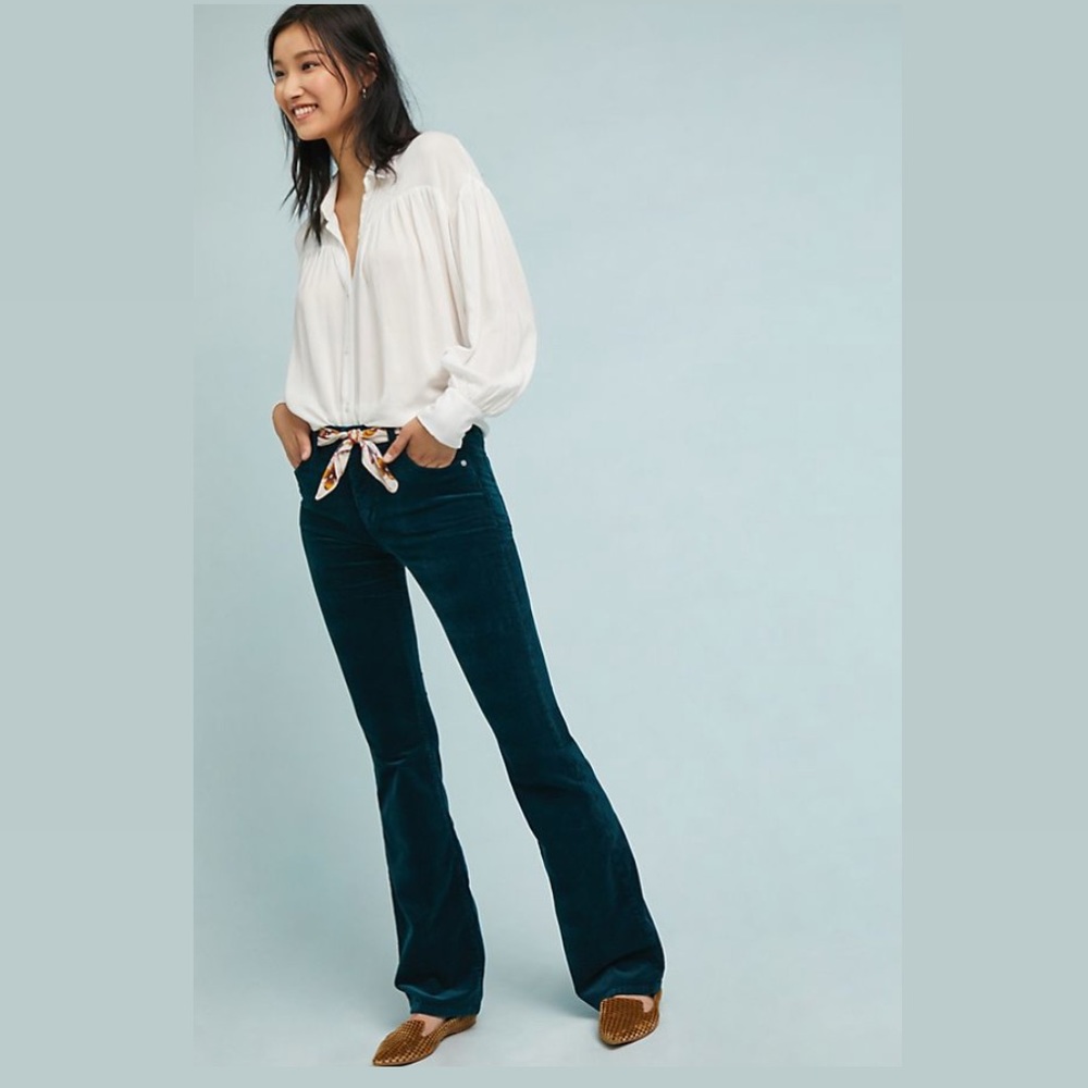 Pilcro High Rise Bootcut Corduroy Jeans